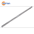 Plastique de granulation PP/PE extrudant une seule vis et un baril